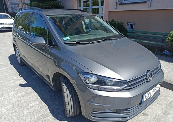 Volkswagen Touran cena 69900 przebieg: 111500, rok produkcji 2016 z Łódź małe 16